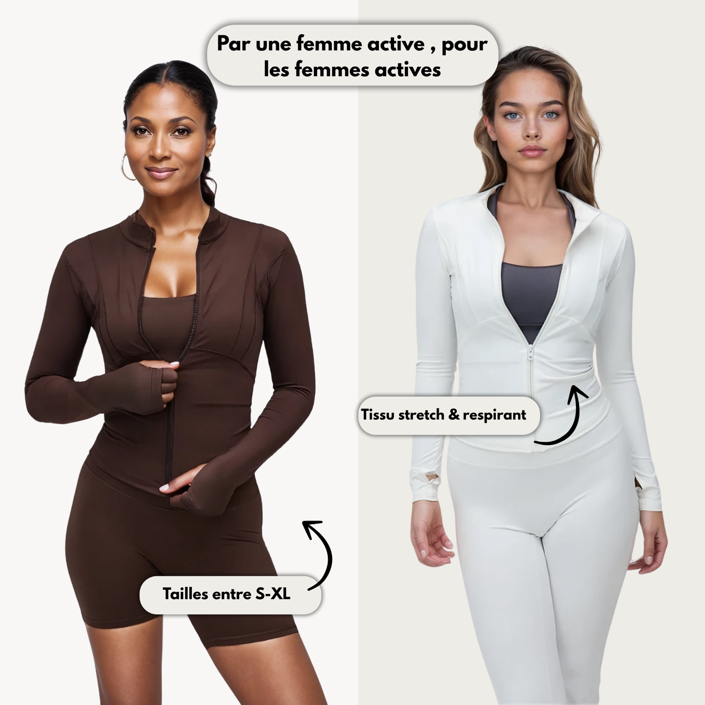 Veste de sport Luxxifit